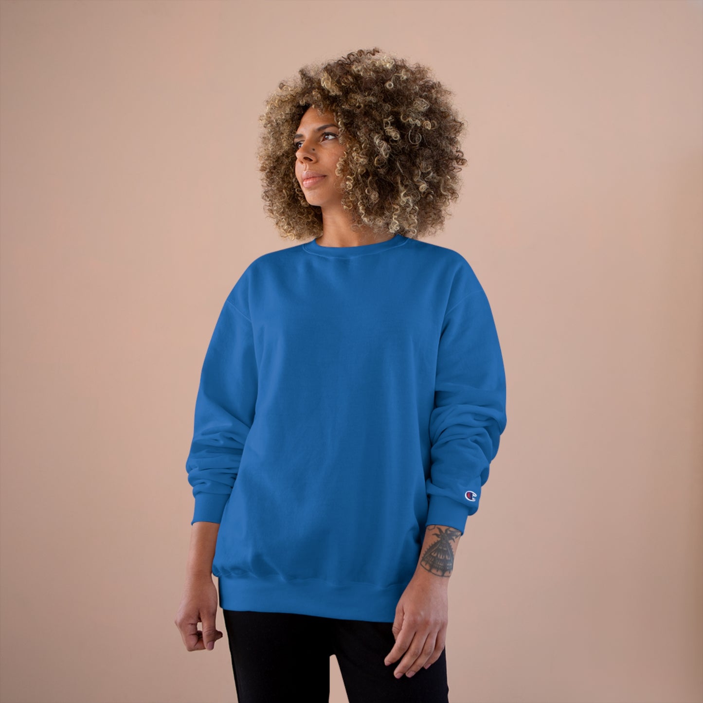 (Back print) Kiss My Ass Champion Sweatshirt - Fun & Bold Streetwear for Confident Individuals