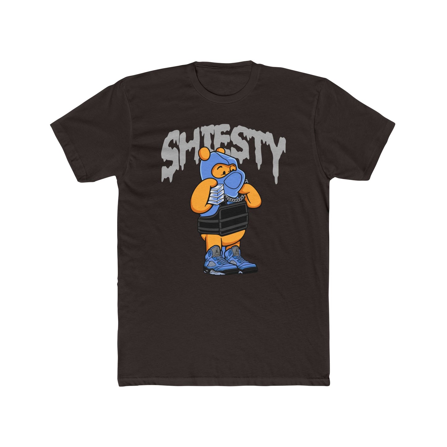 Fun Unisex Cotton Crew Tee with 'Shiesty' Design - Vibrant Graphic Tee for Casual Wear