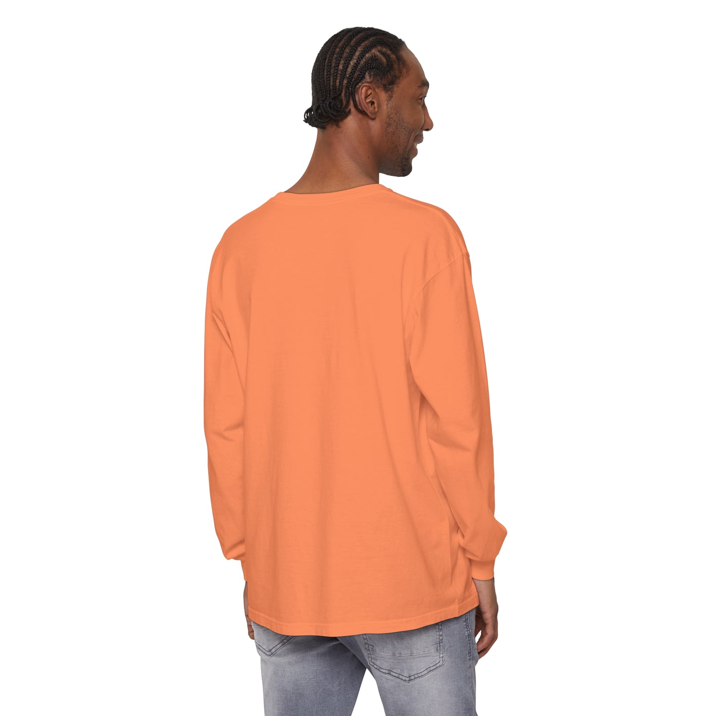 Funny Holiday Long Sleeve T-Shirt - 'Dead Inside But Jolly AF'
