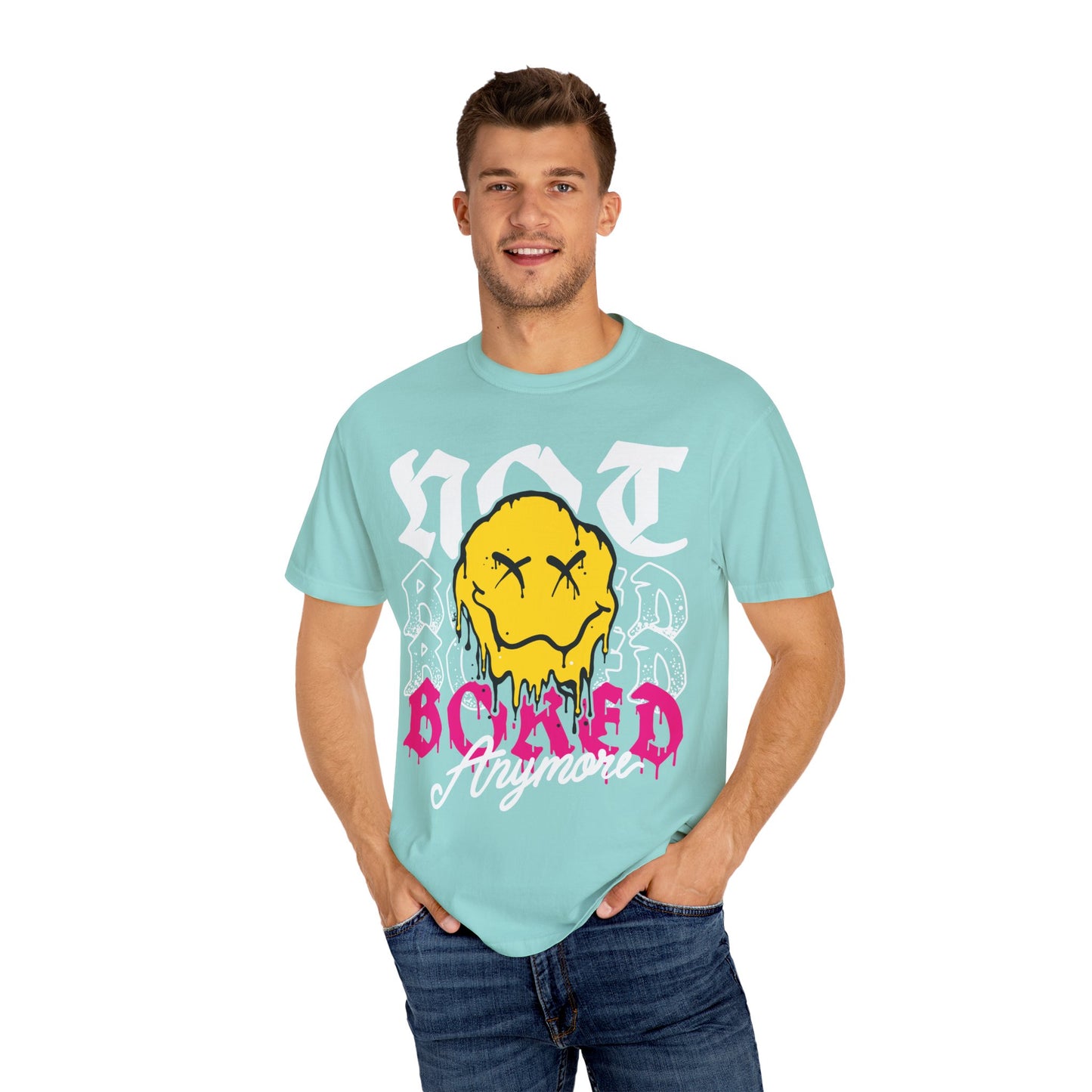Not Bored Today Garment-Dyed T-shirt