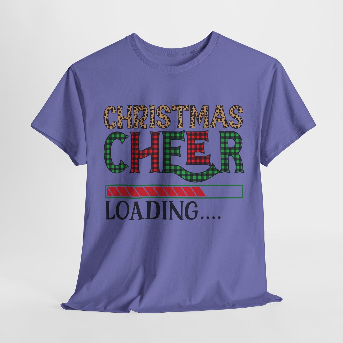 Christmas Cheer Loading Unisex Heavy Cotton Tee