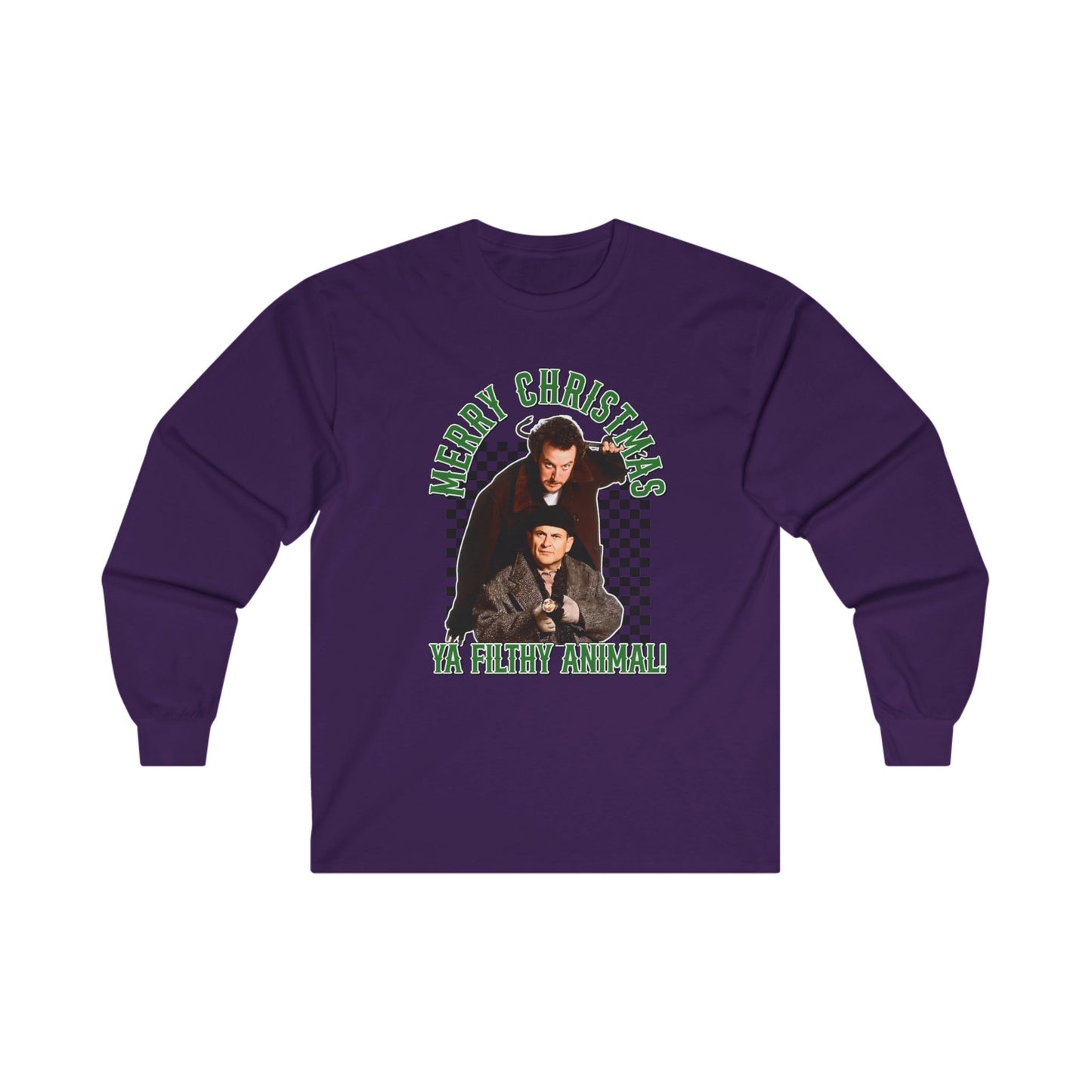 Merry Christmas Long Sleeve Tee - Funny Holiday Apparel for Fans
