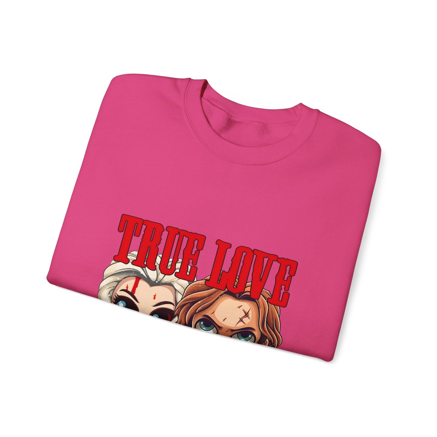 Chucky and bride Halloween Sweatshirt