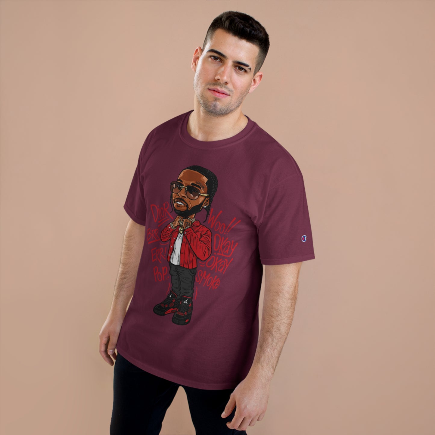 PopSmoke Champion T-Shirt