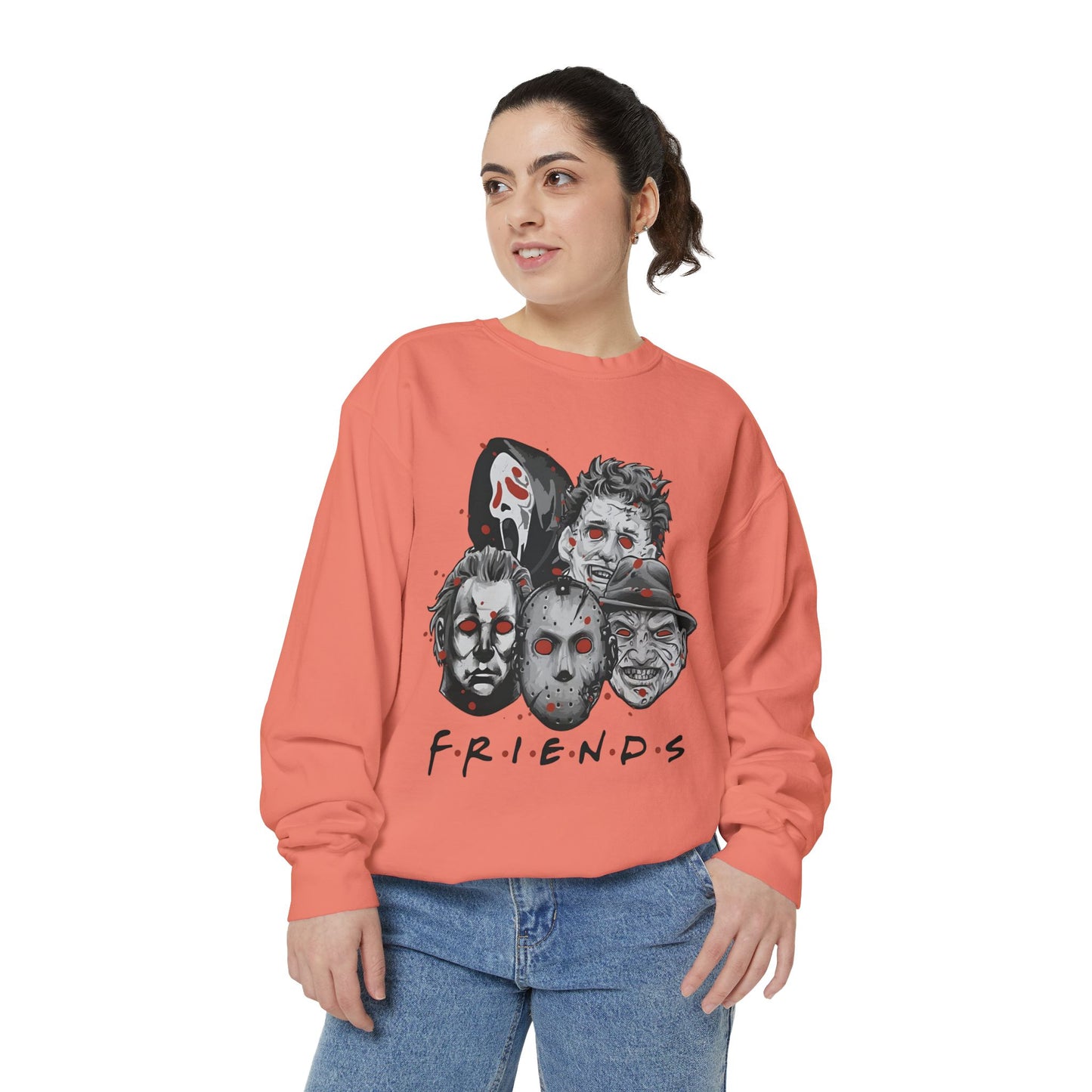 Halloween Garment-Dyed Sweatshirt