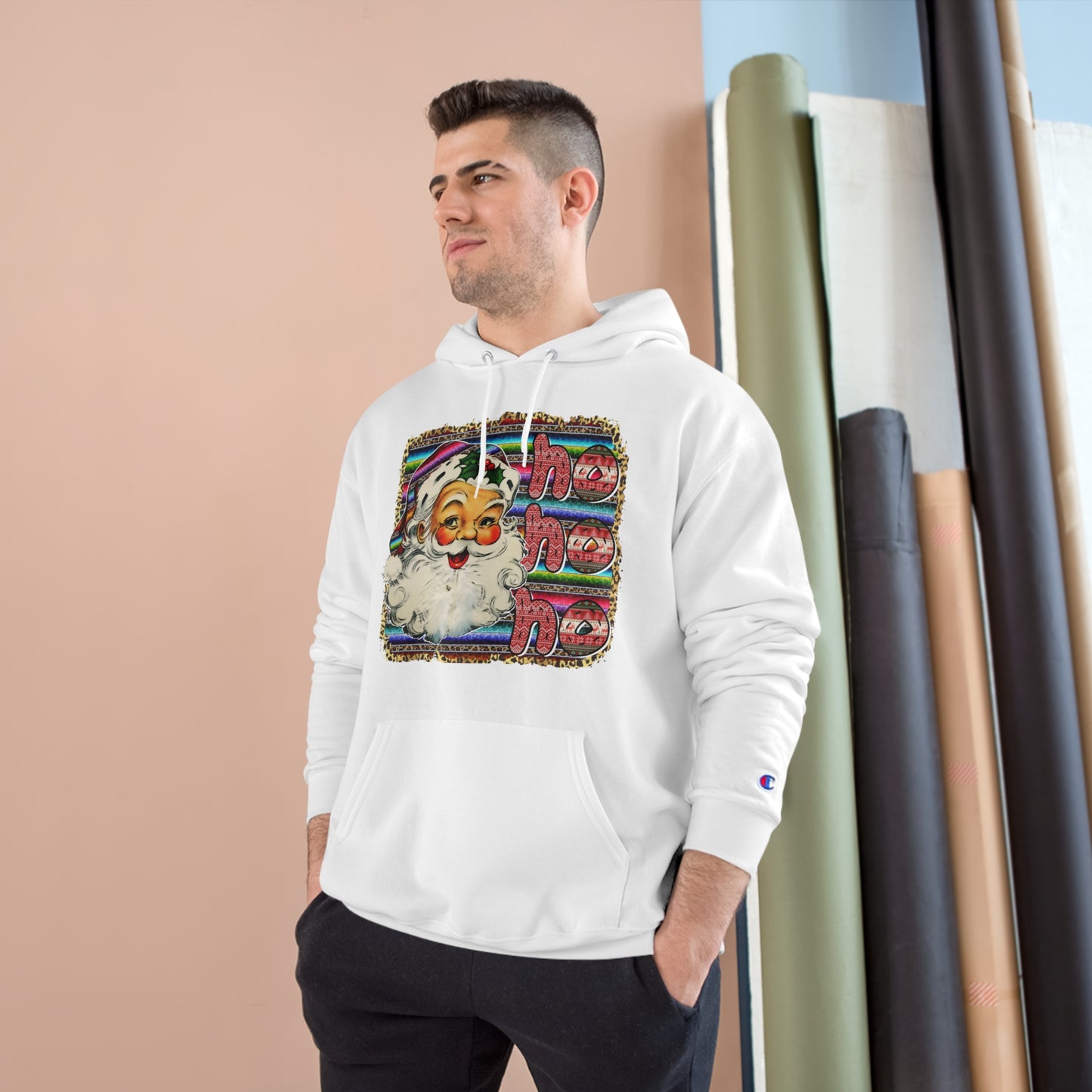 Ho Ho Ho Christmas Champion Hoodie