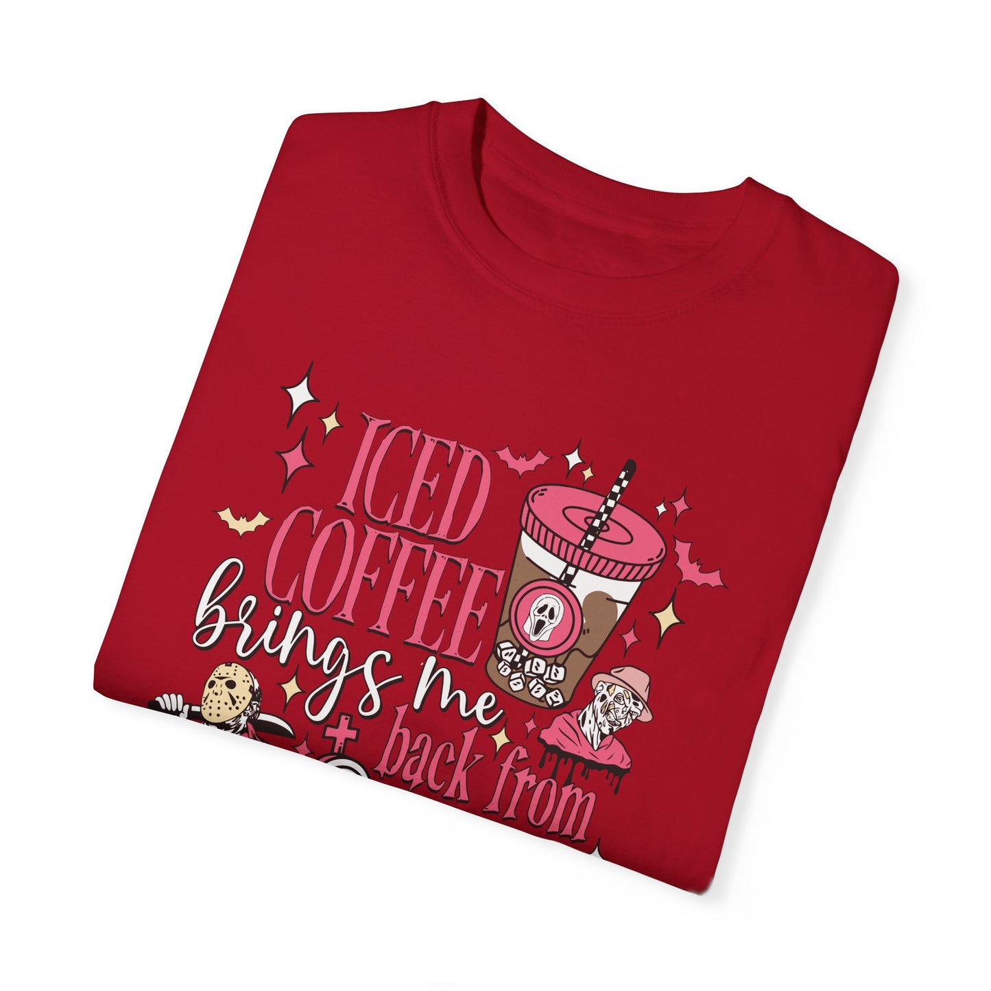 Ice Coffee Garment-Dyed T-shirt
