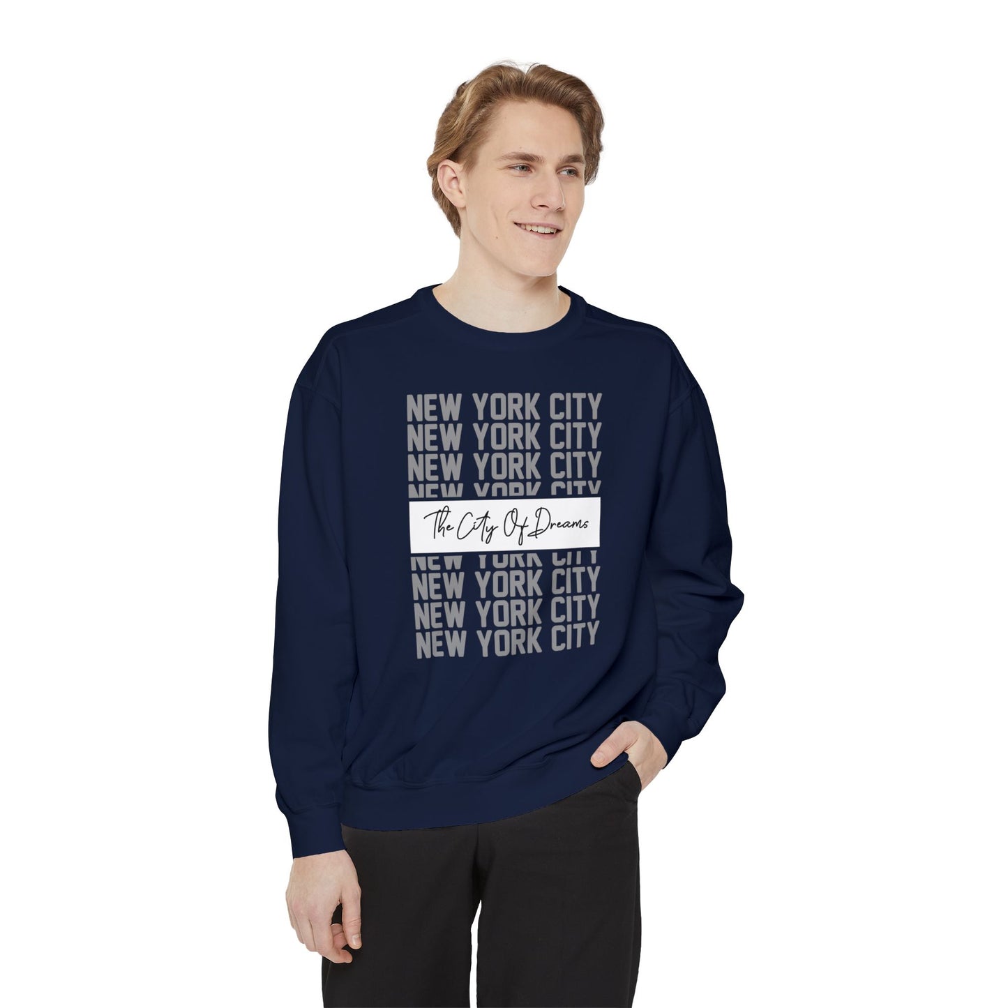 New York City Garment-Dyed Sweatshirt