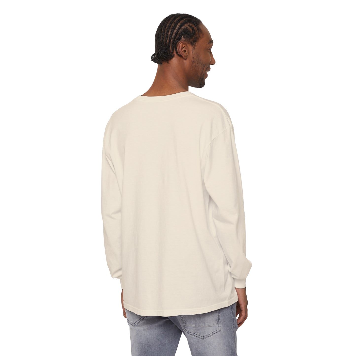 Funny Holiday Long Sleeve T-Shirt - 'Dead Inside But Jolly AF'