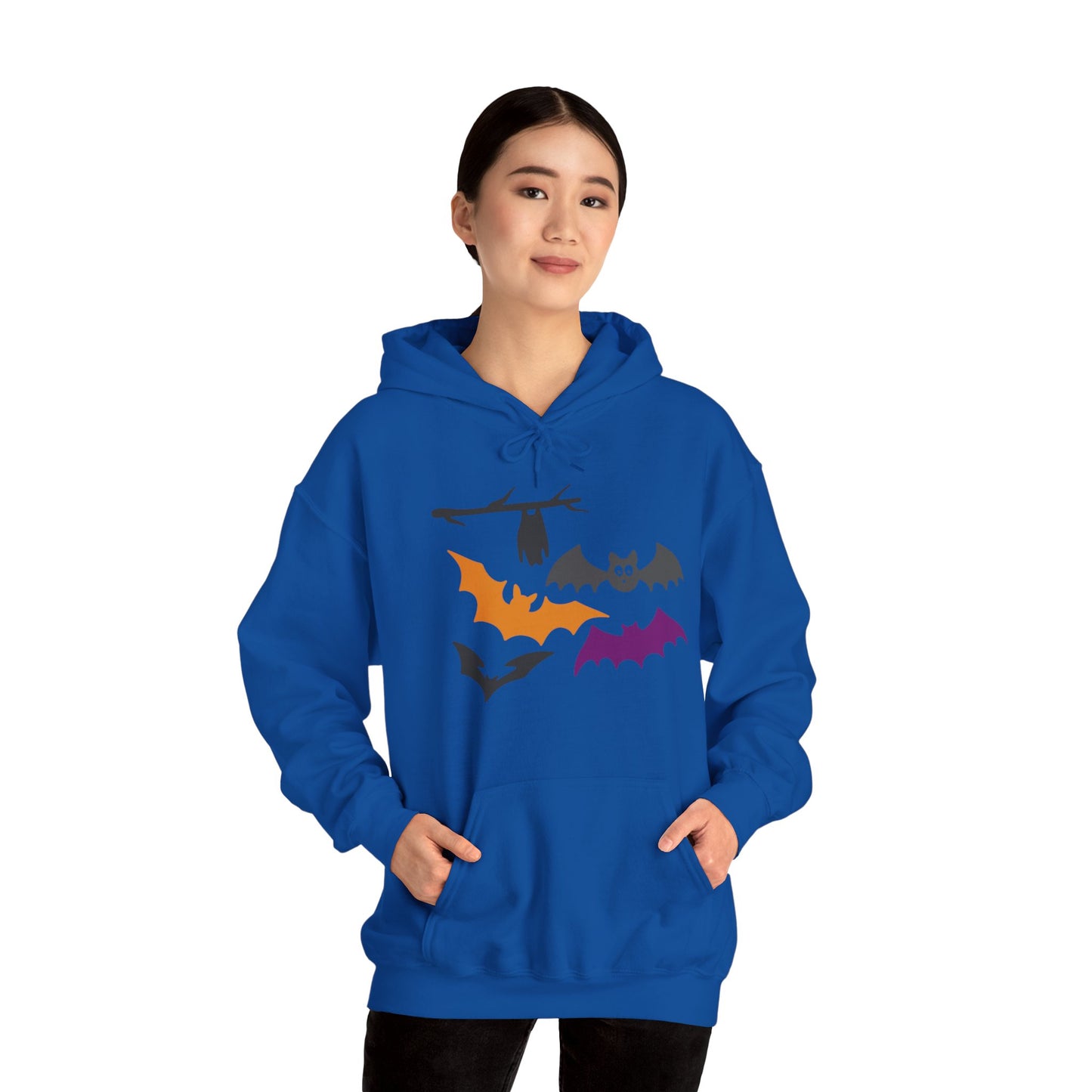 Halloween Bats Heavy Blend™ Hooded Sweatshirt