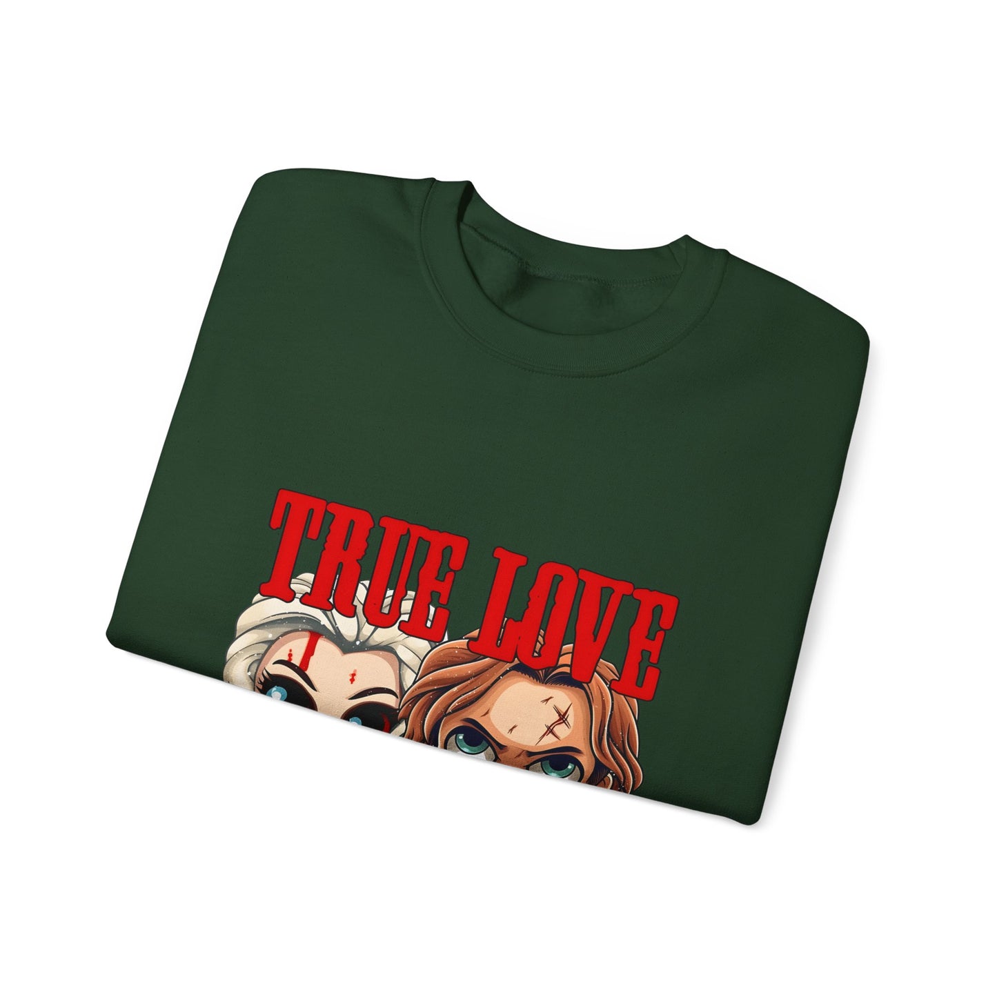 Chucky and bride Halloween Sweatshirt