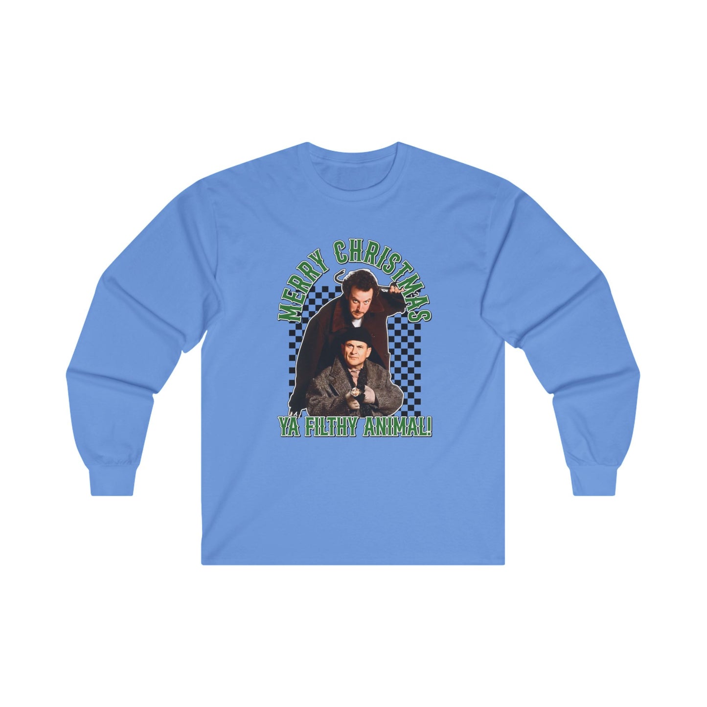 Merry Christmas Long Sleeve Tee - Funny Holiday Apparel for Fans