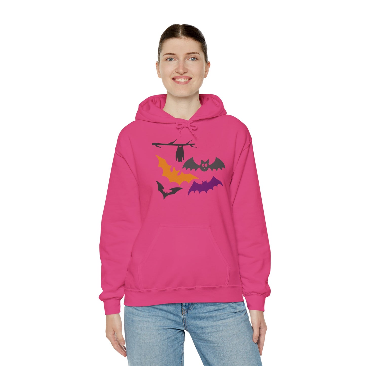 Halloween Bats Heavy Blend™ Hooded Sweatshirt