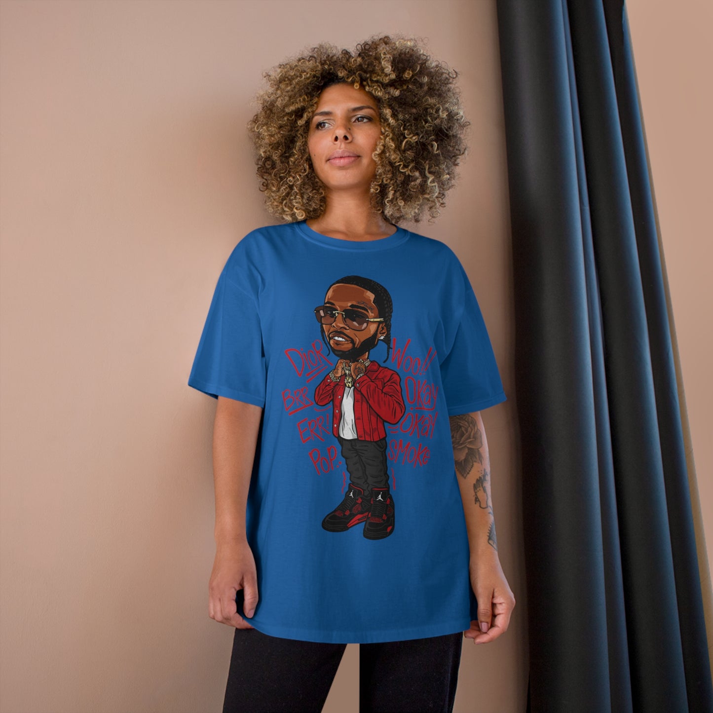 PopSmoke Champion T-Shirt