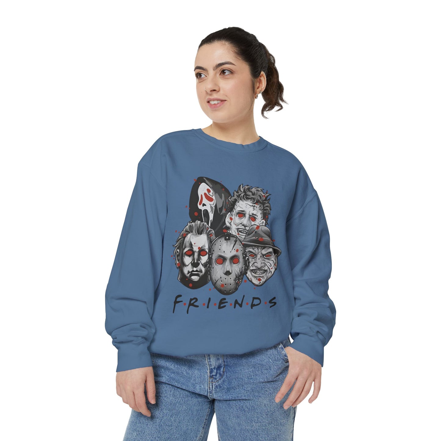 Halloween Garment-Dyed Sweatshirt