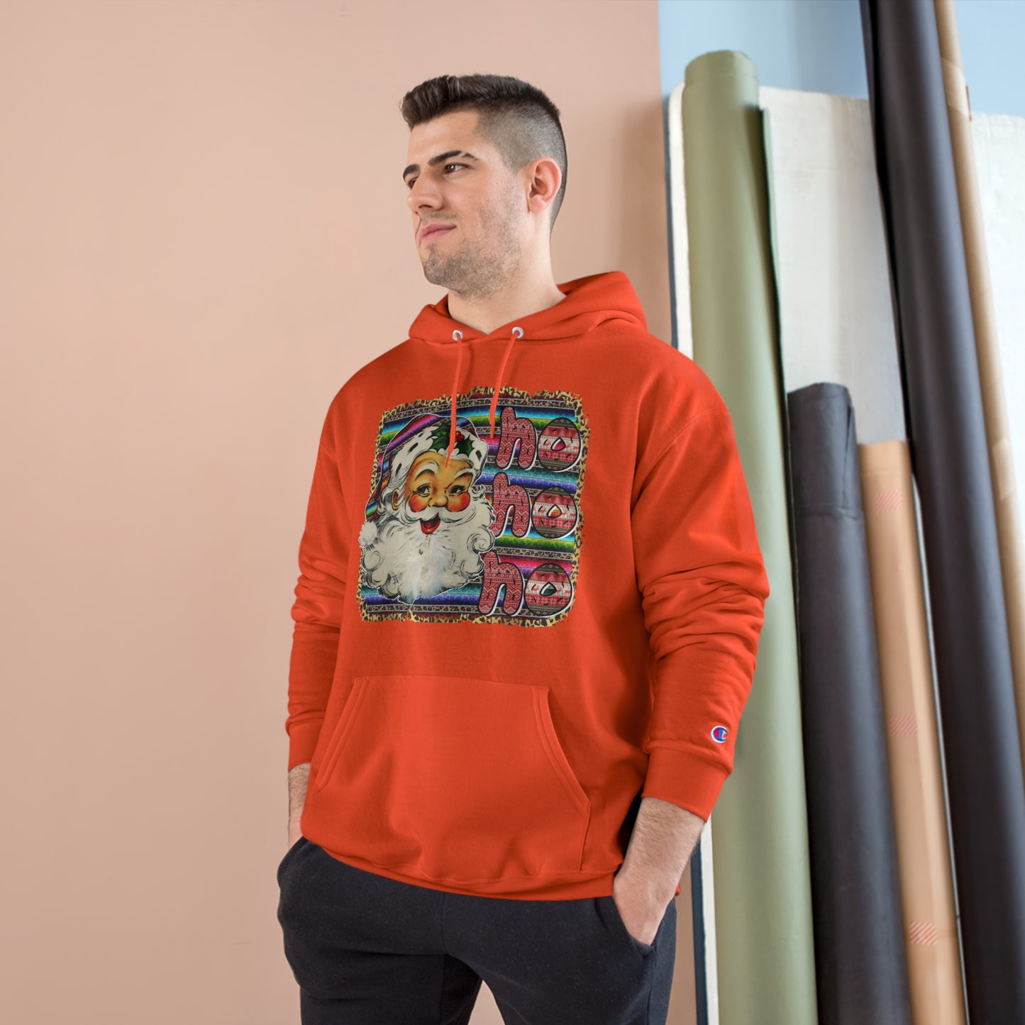 Ho Ho Ho Christmas Champion Hoodie