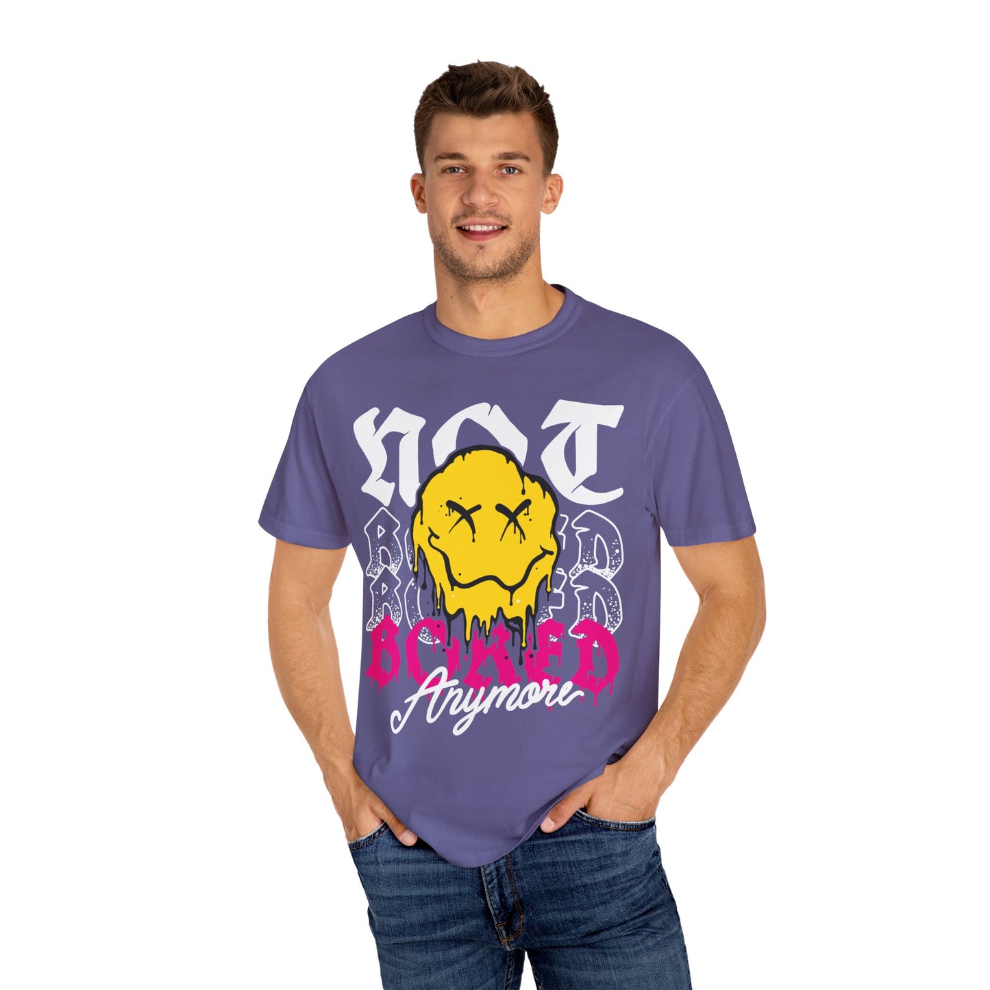 Not Bored Today Garment-Dyed T-shirt