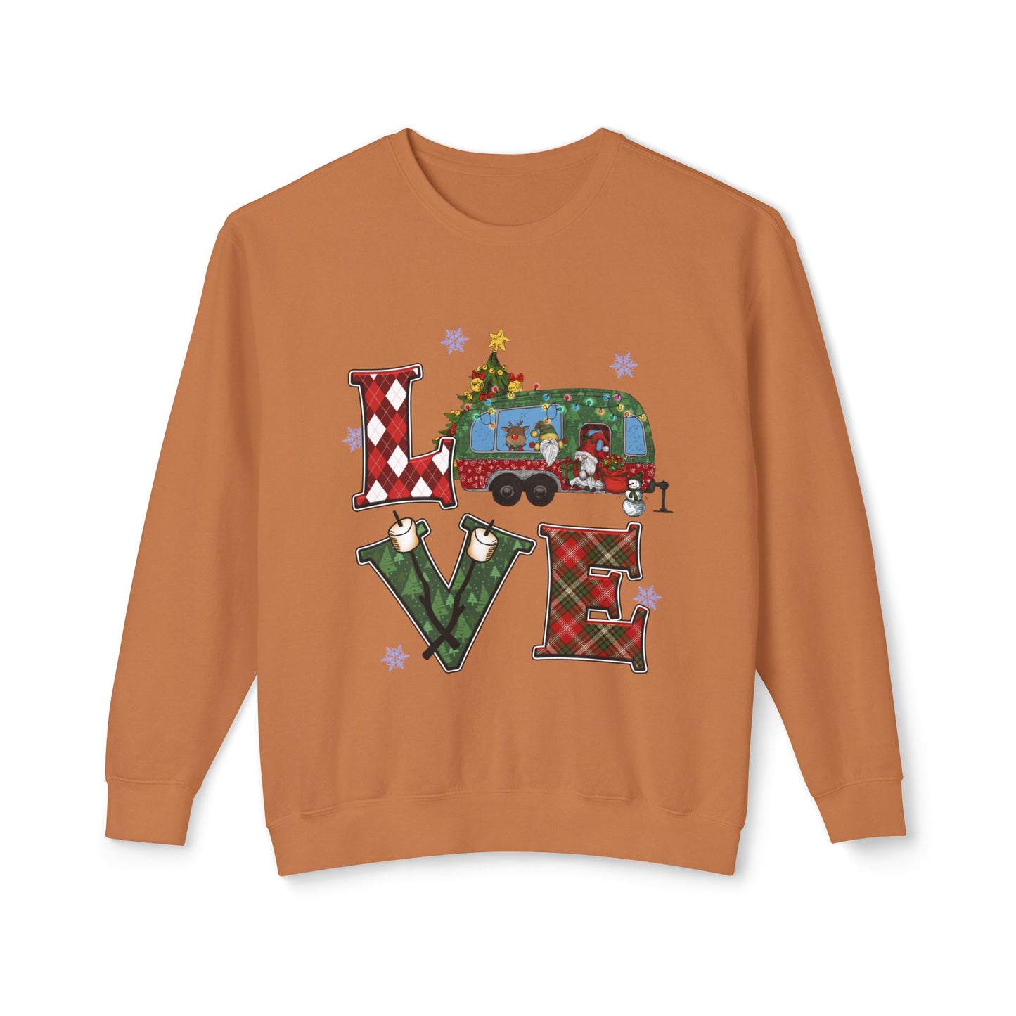Love Vintage Holiday Crewneck Sweatshirt