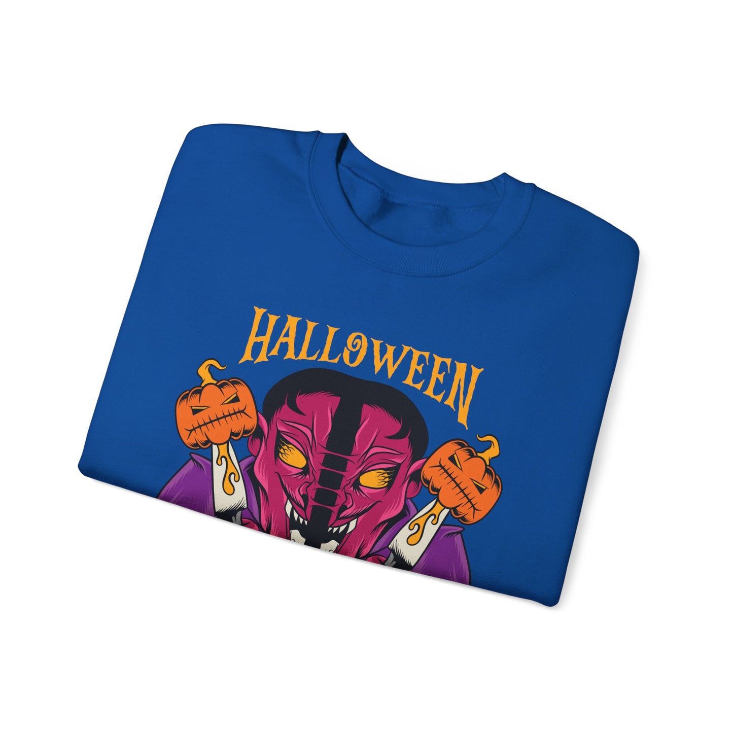 Halloween Crewneck Sweatshirt - Bold Graphic Design