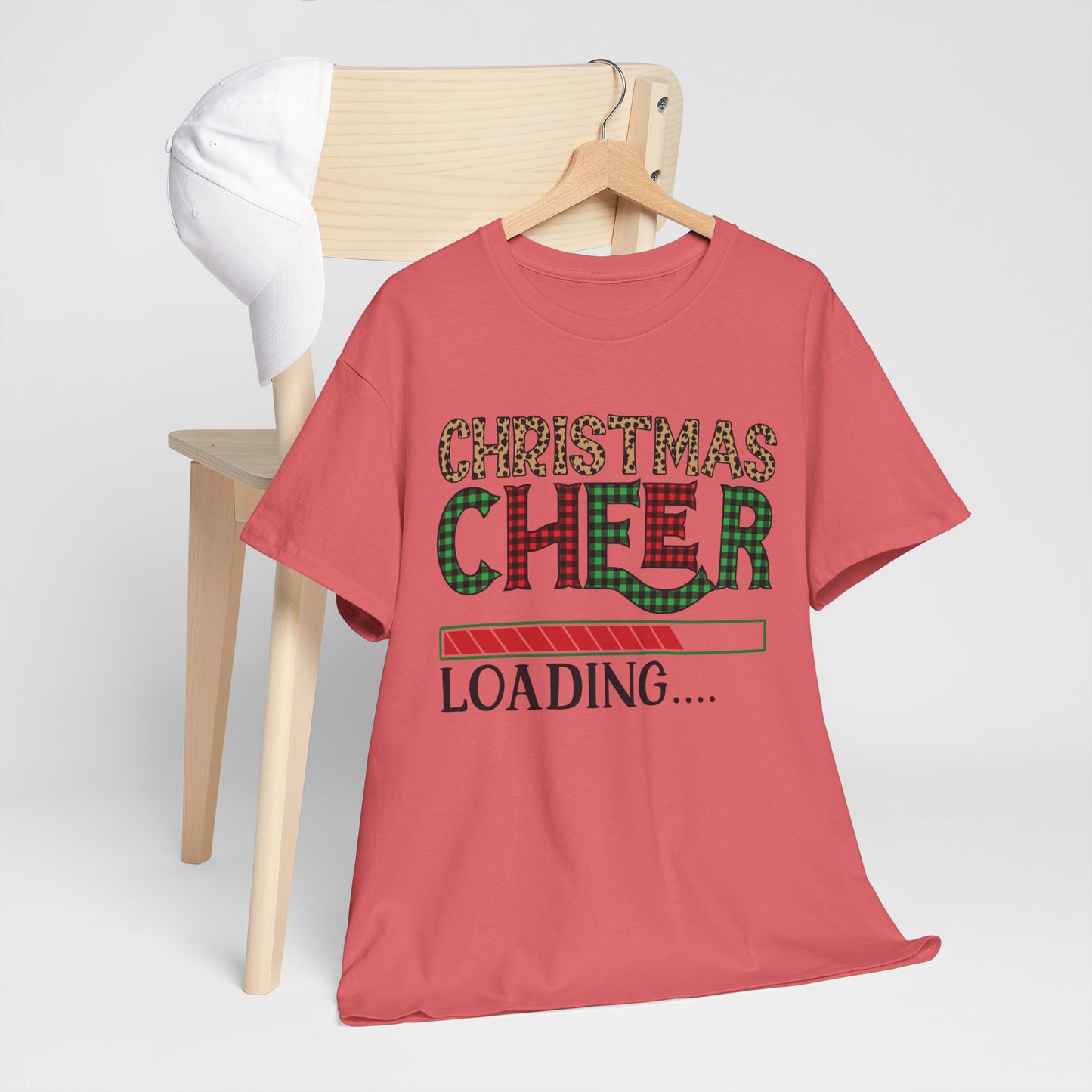 Christmas Cheer Loading Unisex Heavy Cotton Tee