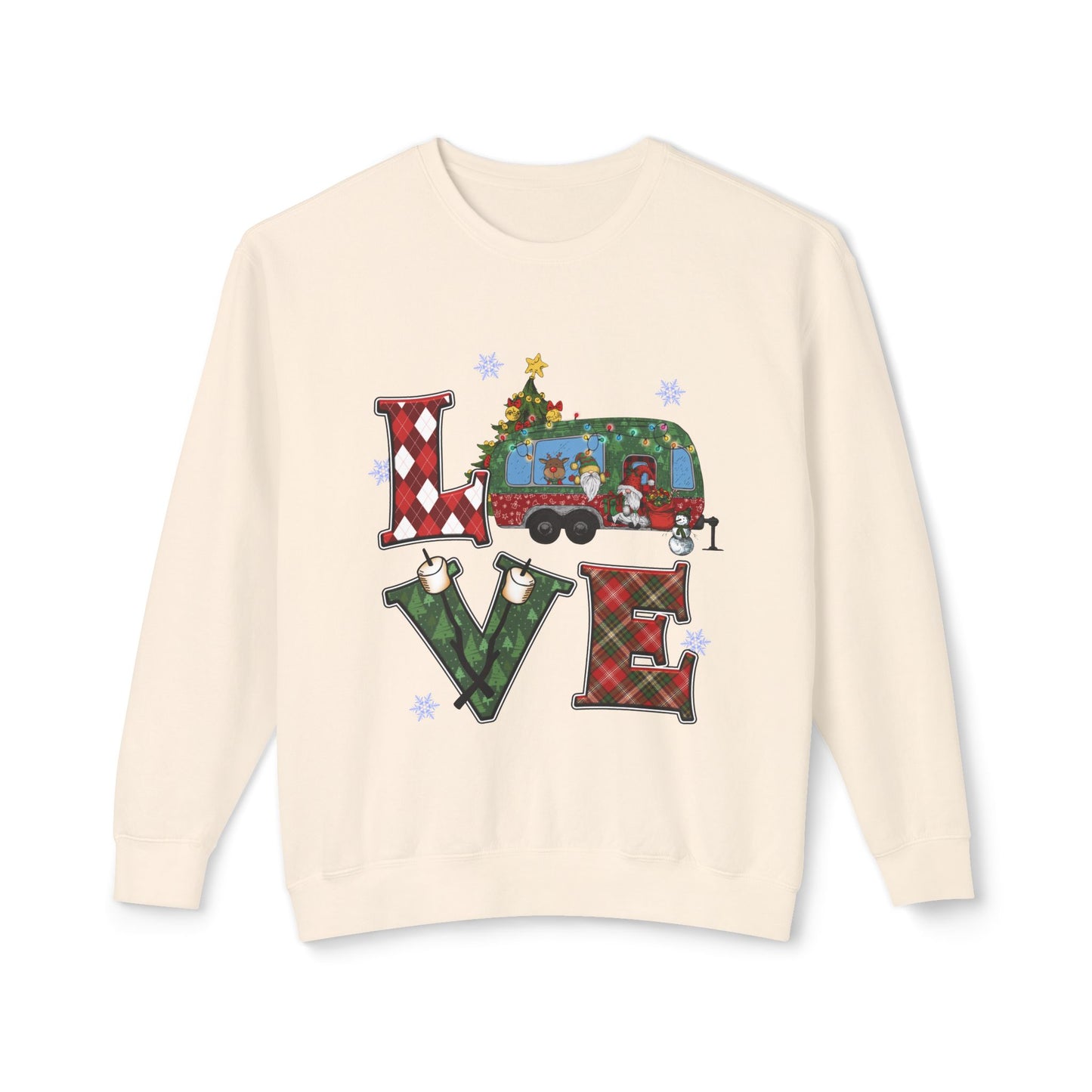 Love Vintage Holiday Crewneck Sweatshirt