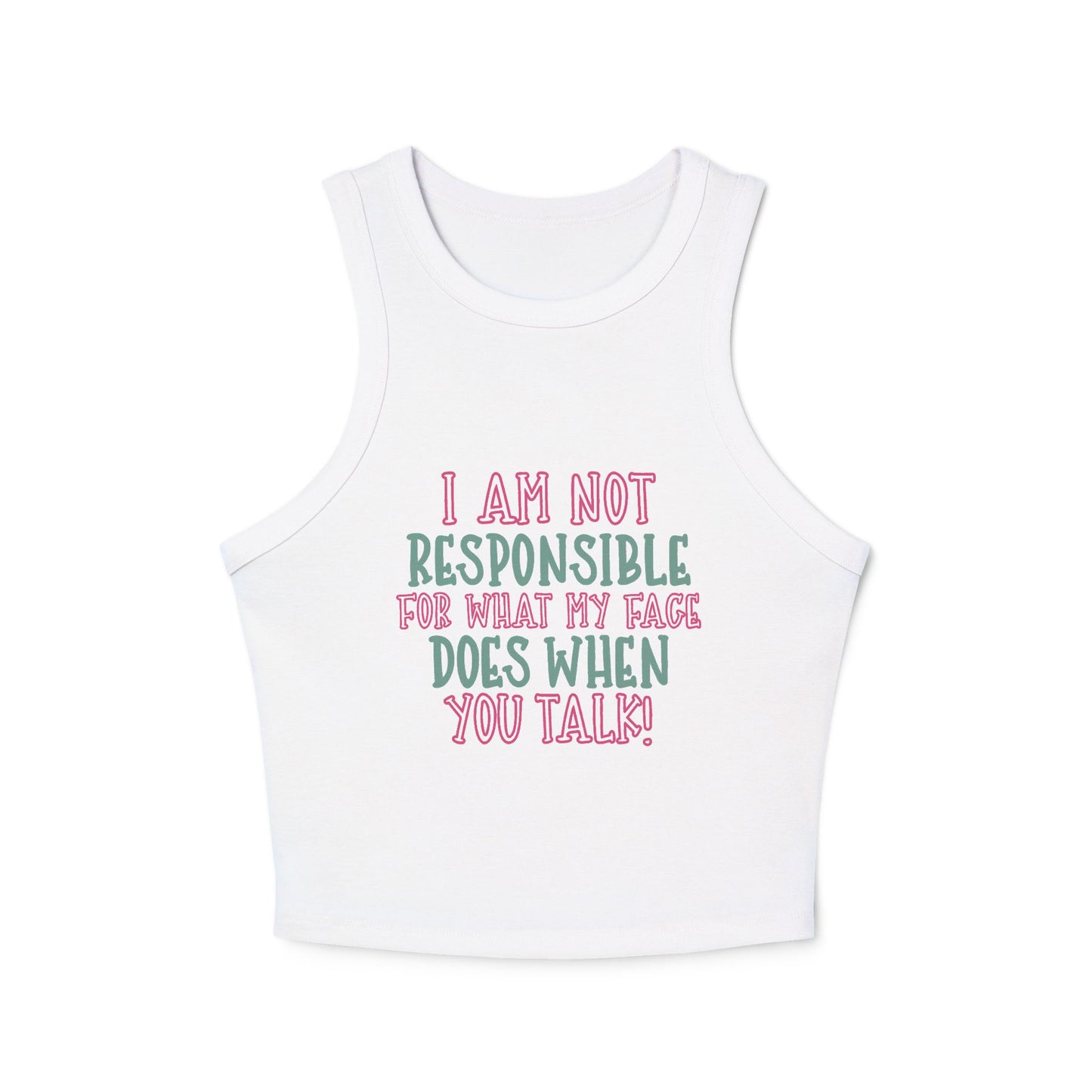 Women's Micro Rib Racer Tank Top