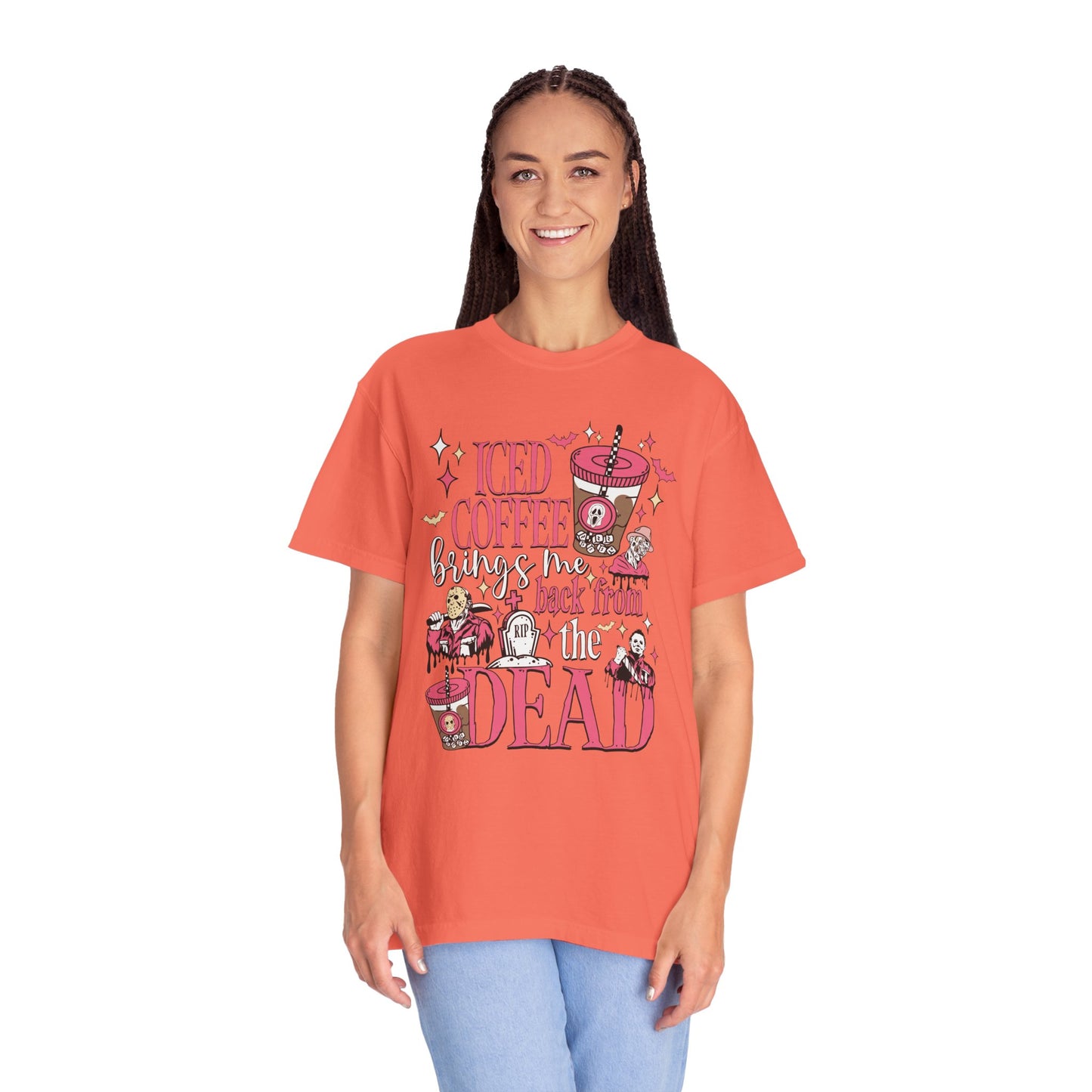 Ice Coffee Garment-Dyed T-shirt