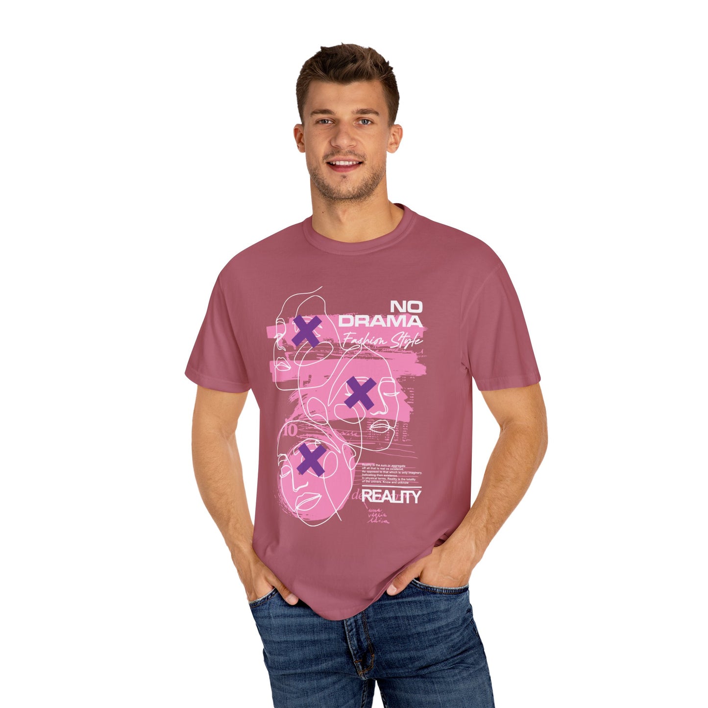 No Drama Garment-Dyed T-shirt