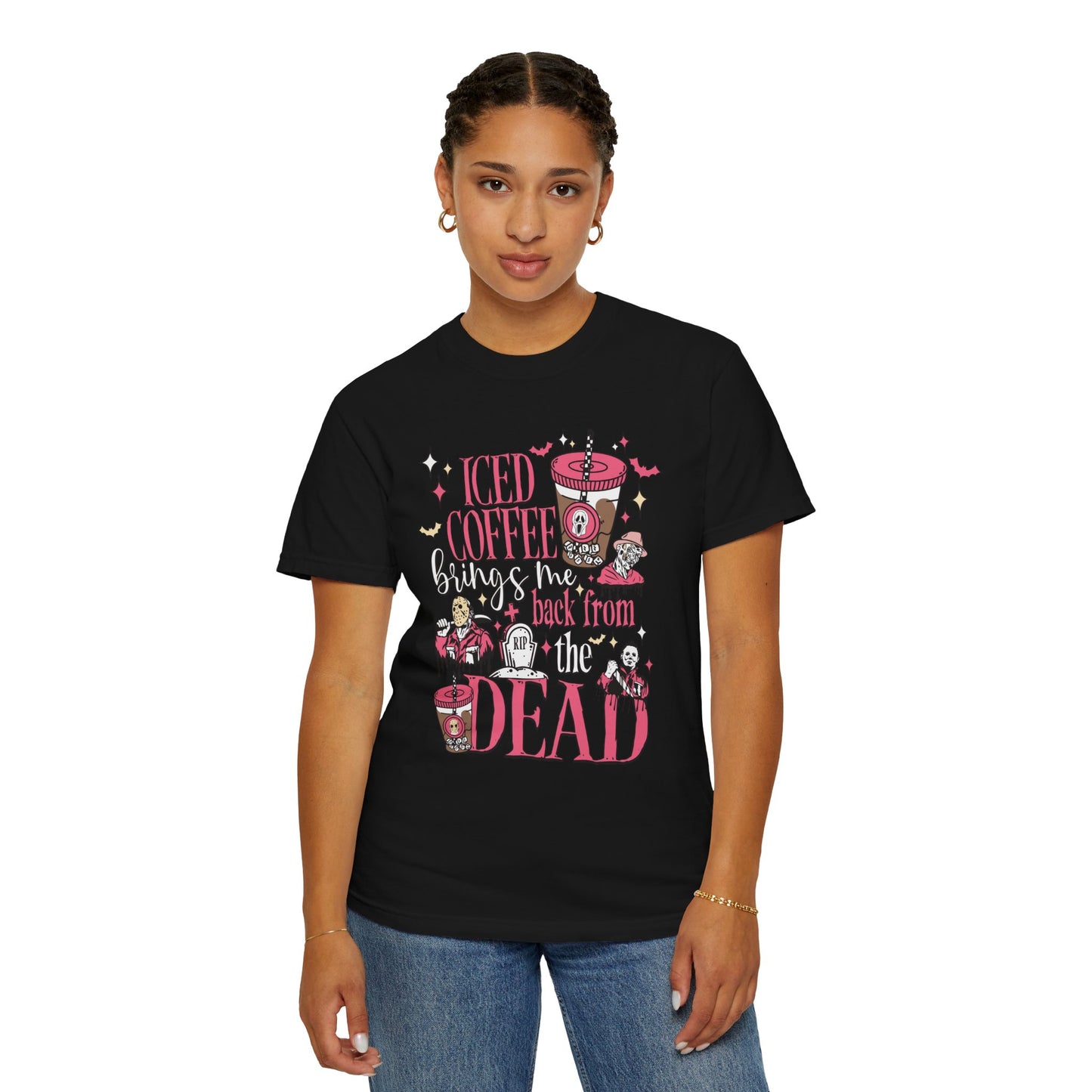 Ice Coffee Garment-Dyed T-shirt