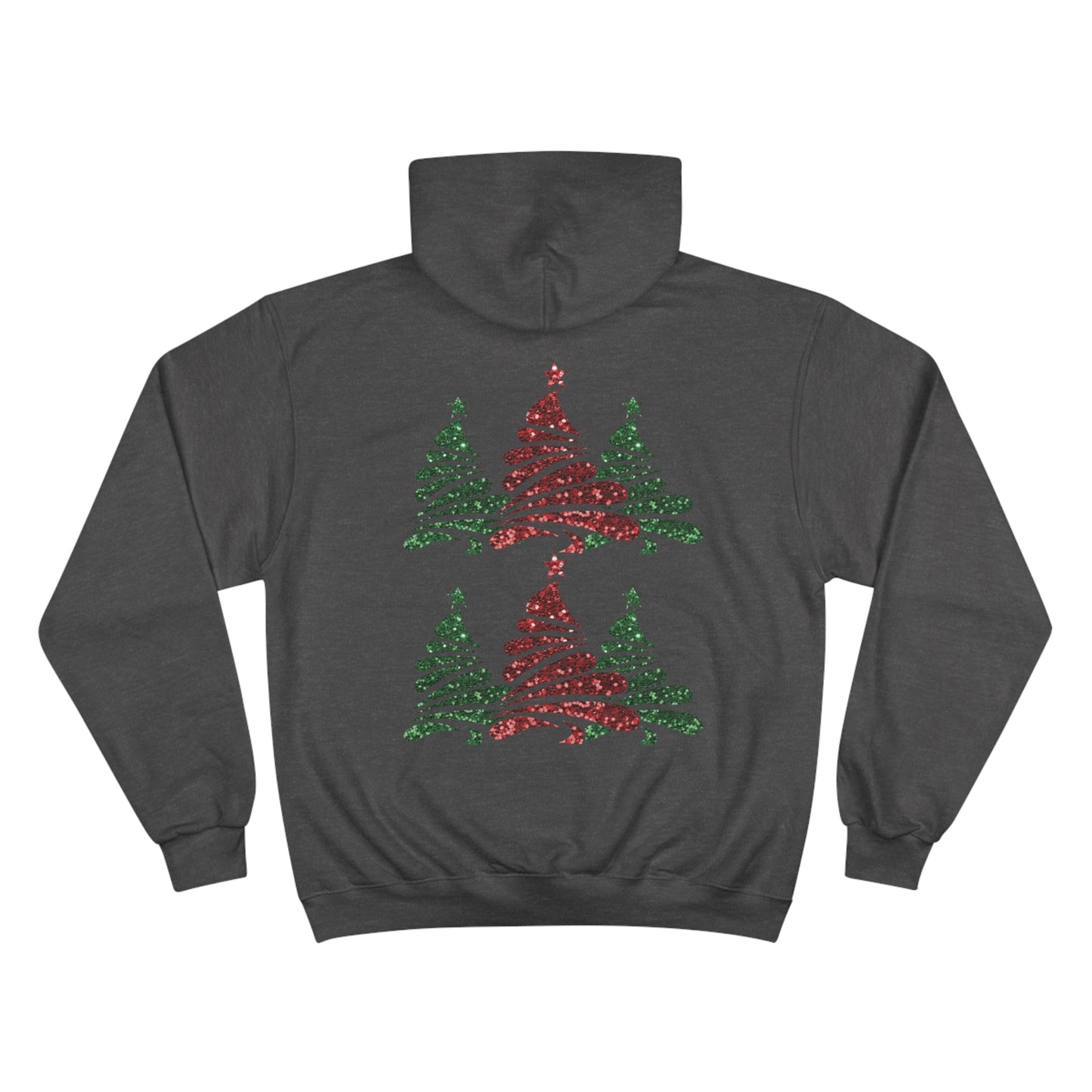 Festive Champion Hoodie - 'Tis the Season Christmas Sweatshirt