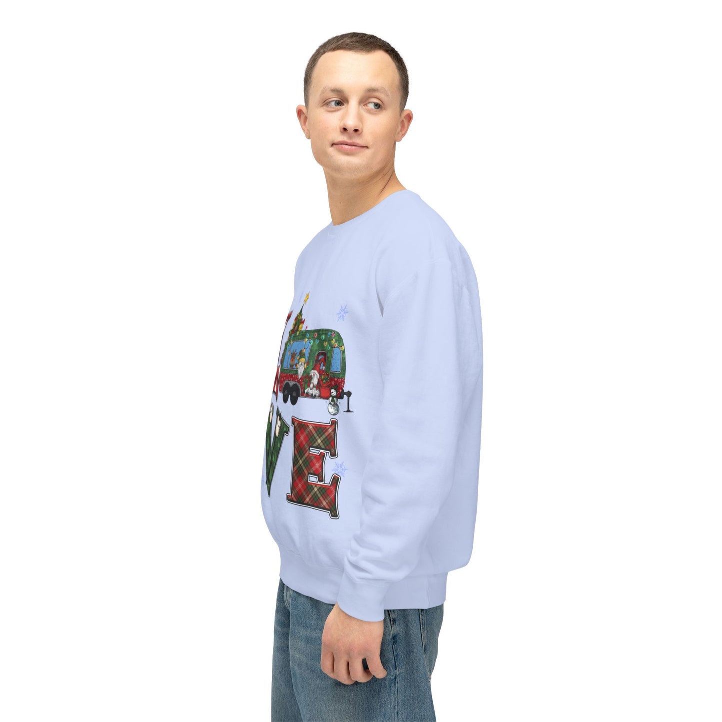 Love Vintage Holiday Crewneck Sweatshirt