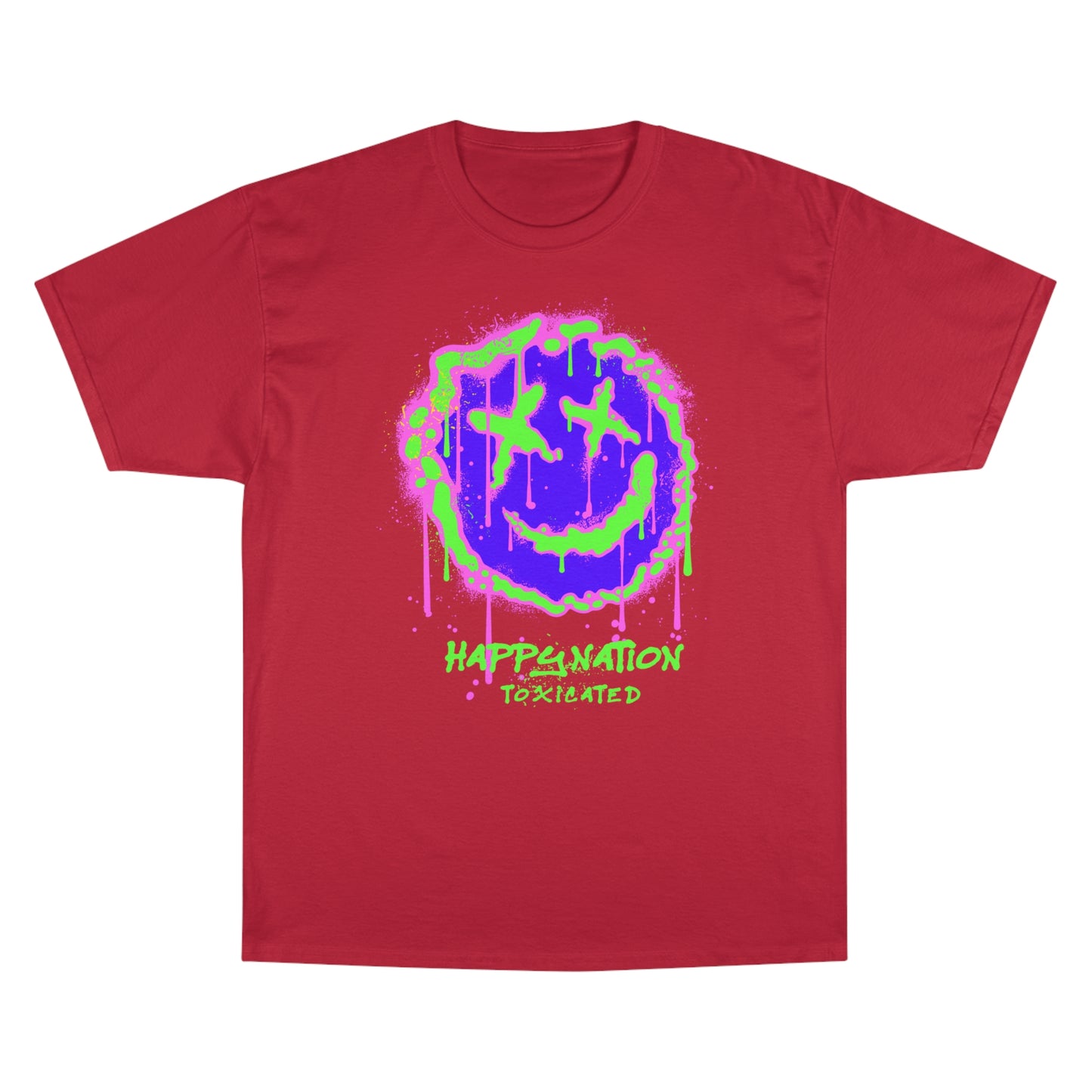 Smiley Face Champion T-Shirt - Happy Nation Collection