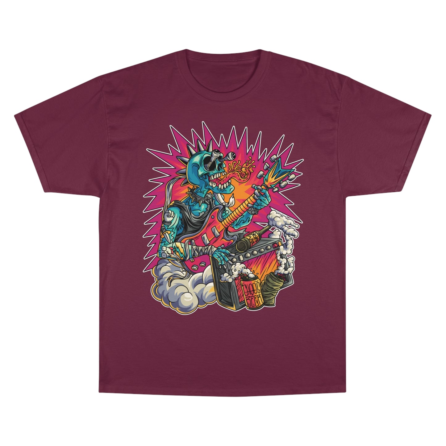 Skeleton Guitar Champion T-Shirt