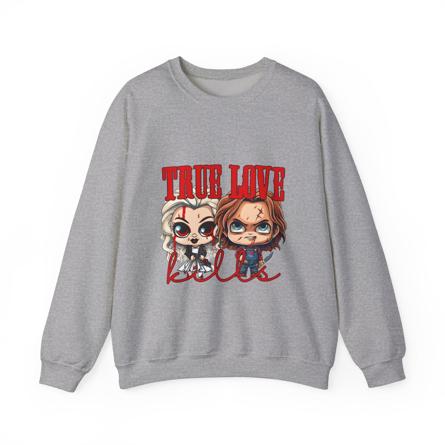 Chucky and bride Halloween Sweatshirt
