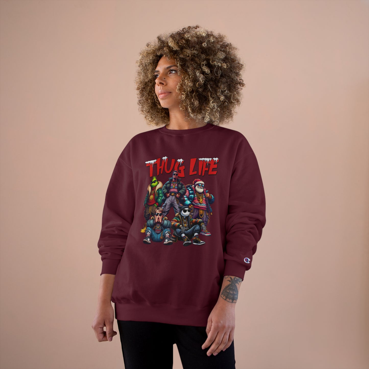 Thug Life Champion Sweatshirt - Stylish & Comfortable Streetwear