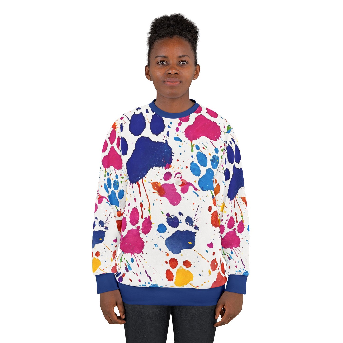 Dog Paw Unisex Sweatshirt (AOP)