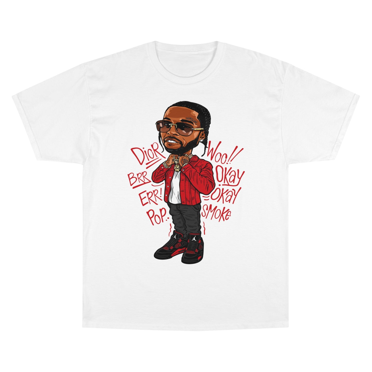 PopSmoke Champion T-Shirt