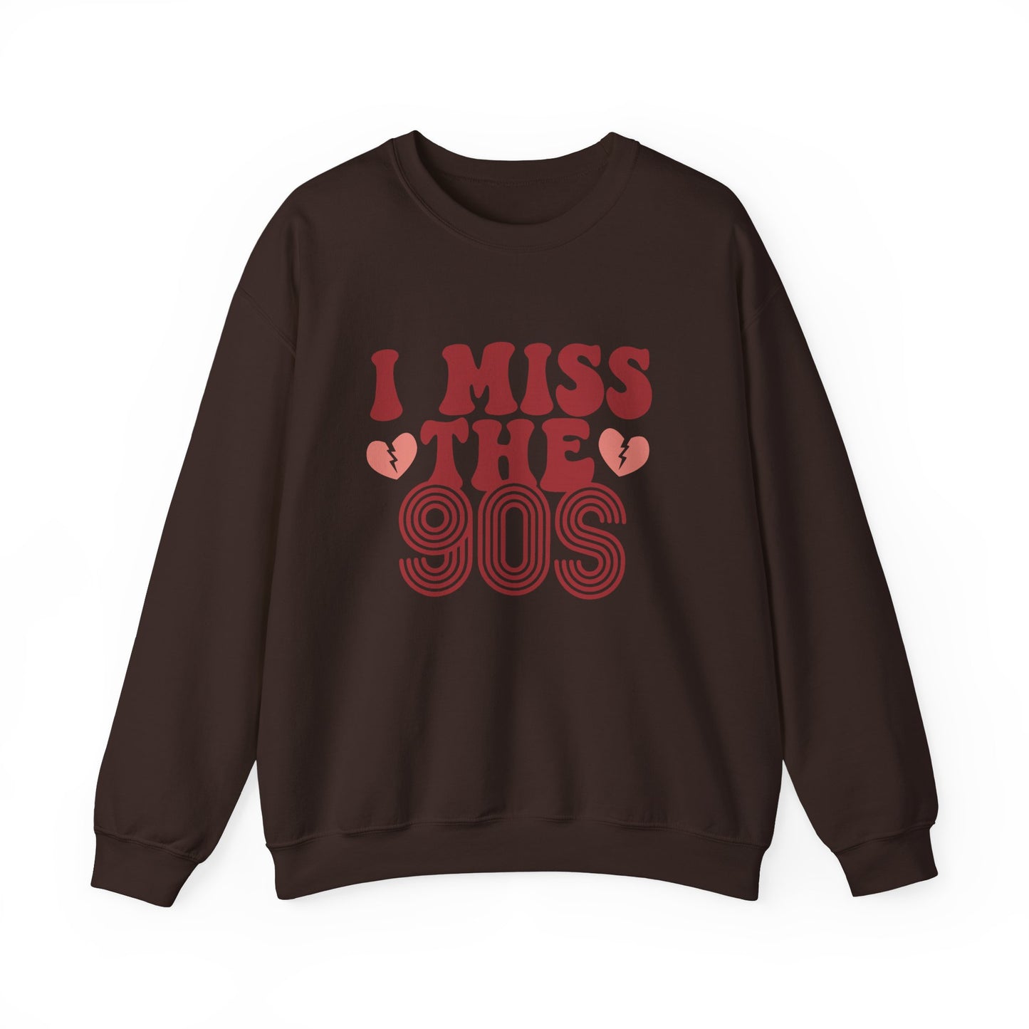 Retro 90s Crewneck Sweatshirt - I Miss the 90s Design