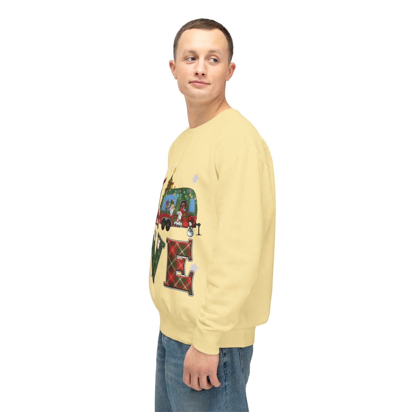 Love Vintage Holiday Crewneck Sweatshirt