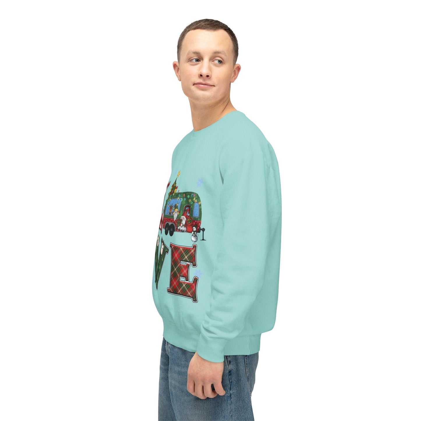Love Vintage Holiday Crewneck Sweatshirt