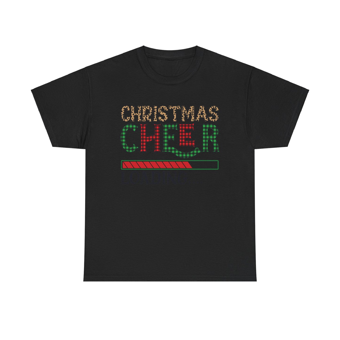 Christmas Cheer Loading Unisex Heavy Cotton Tee