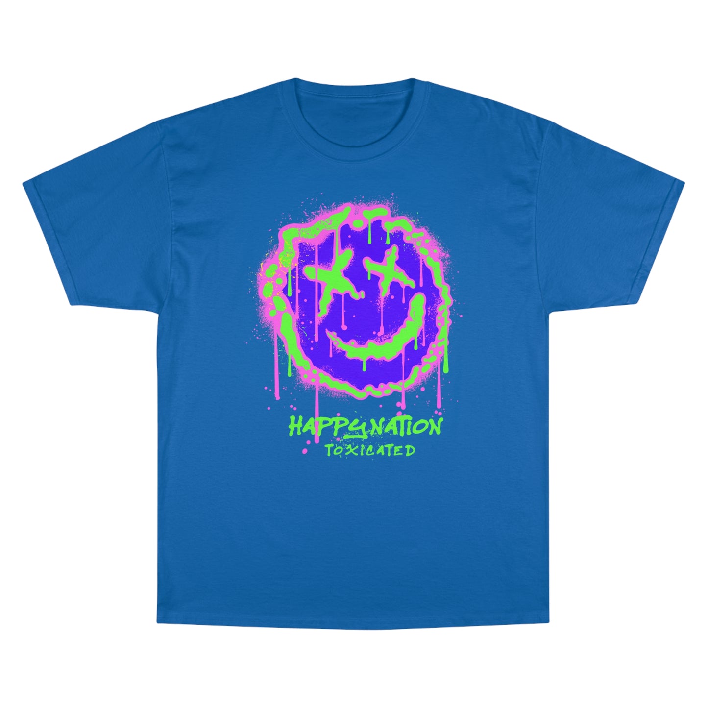 Smiley Face Champion T-Shirt - Happy Nation Collection