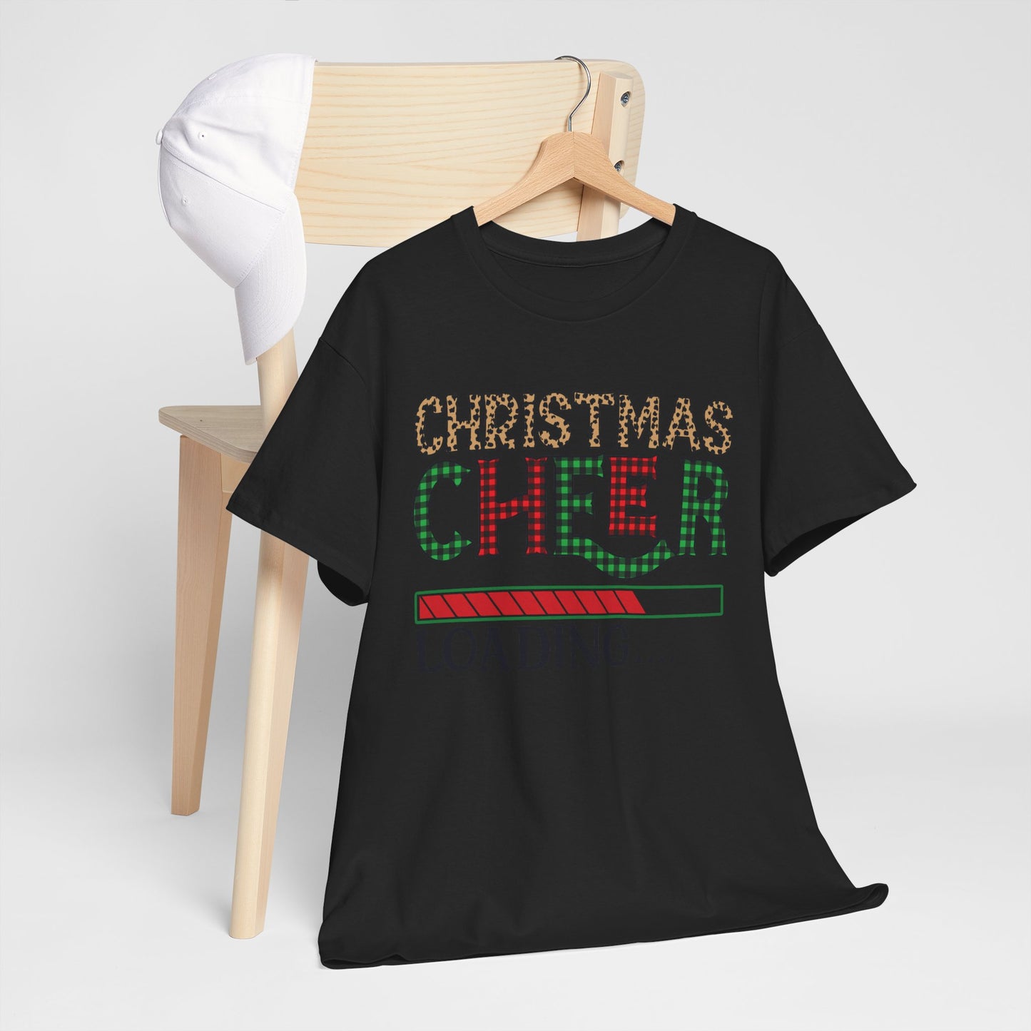 Christmas Cheer Loading Unisex Heavy Cotton Tee
