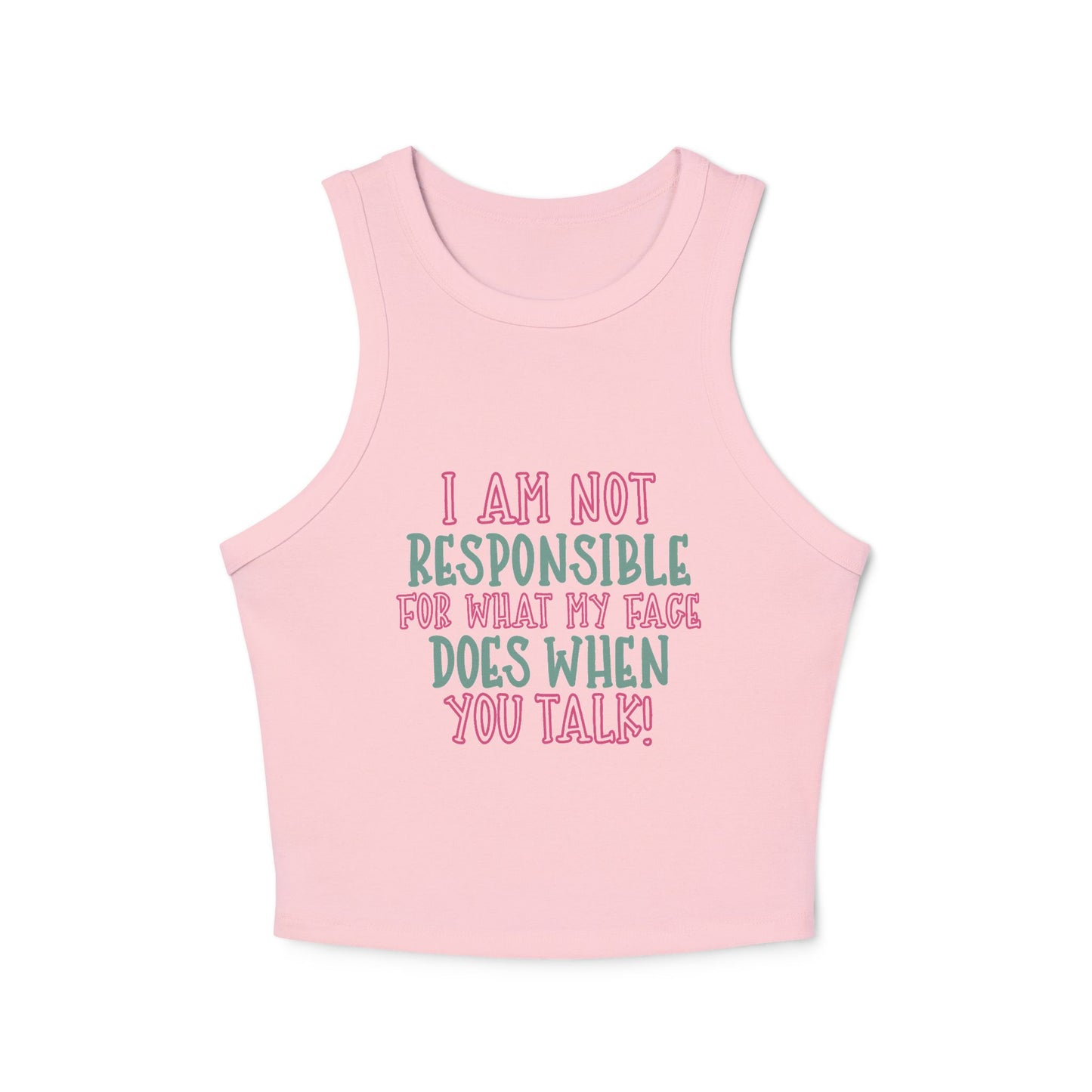 Women's Micro Rib Racer Tank Top