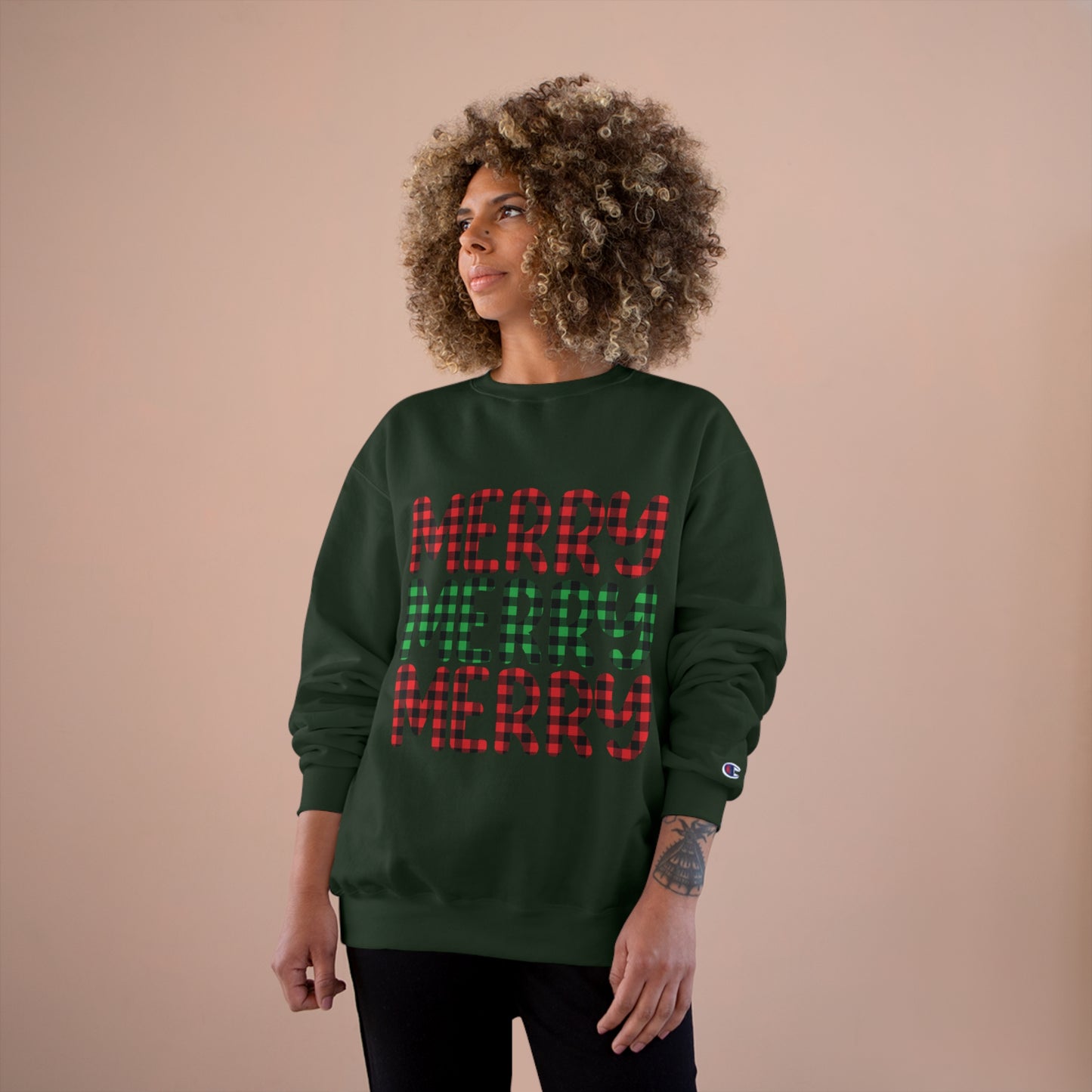 Merry Merry Merry Champion Sweatshirt