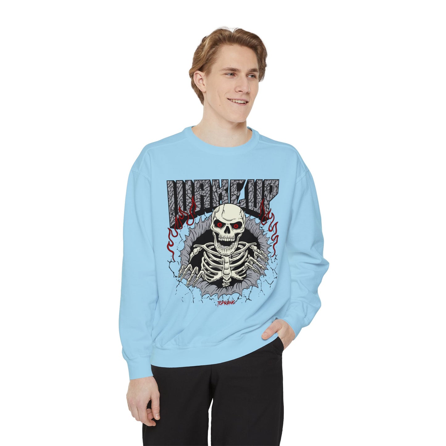 Halloween Garment-Dyed Sweatshirt