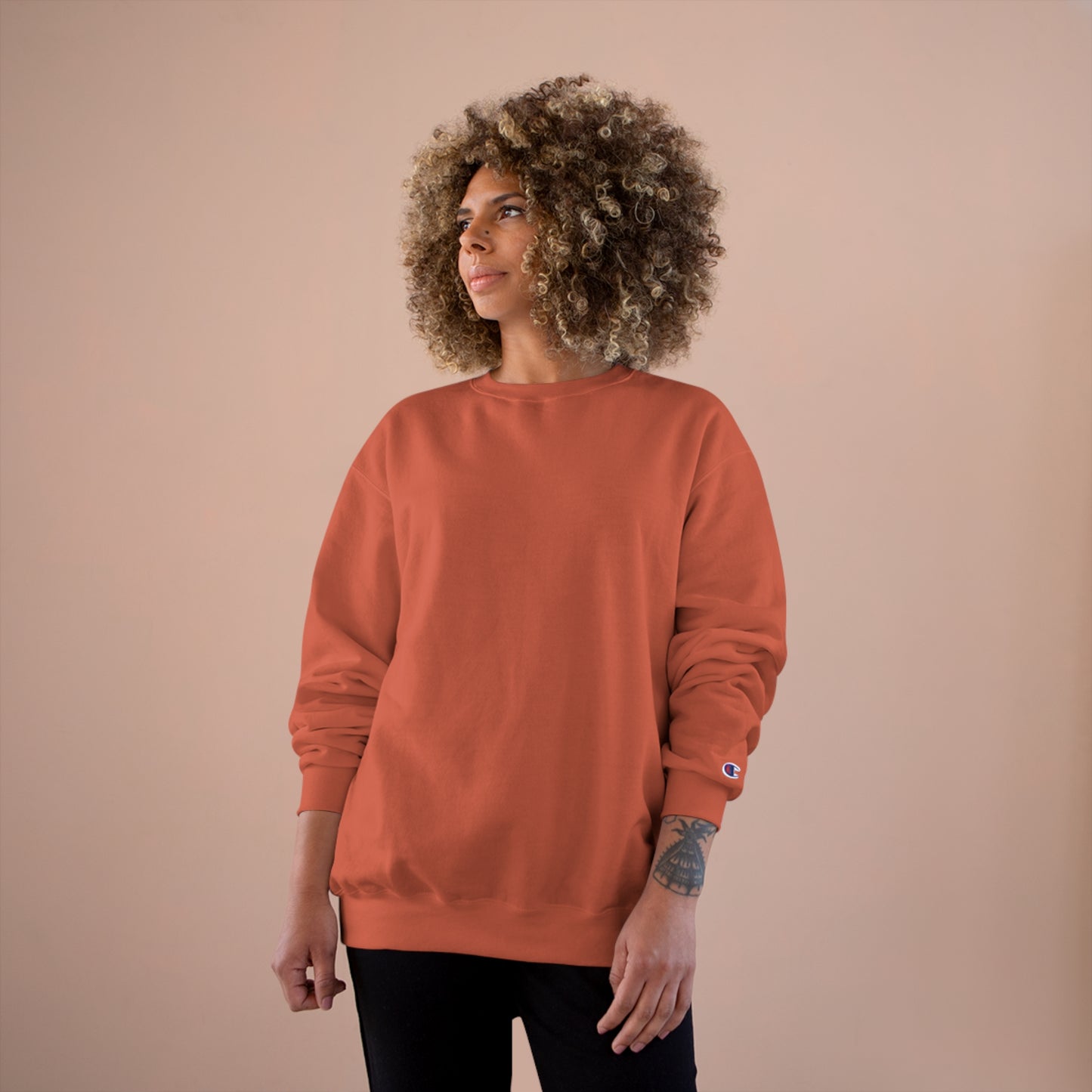(Back print) Kiss My Ass Champion Sweatshirt - Fun & Bold Streetwear for Confident Individuals
