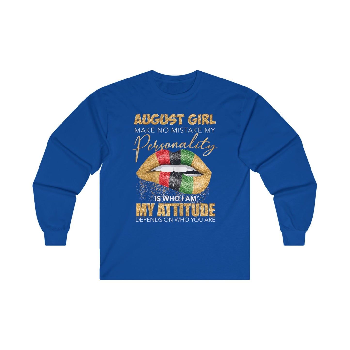 August Girl Long Sleeve Tee - Bold Attitude & Personality
