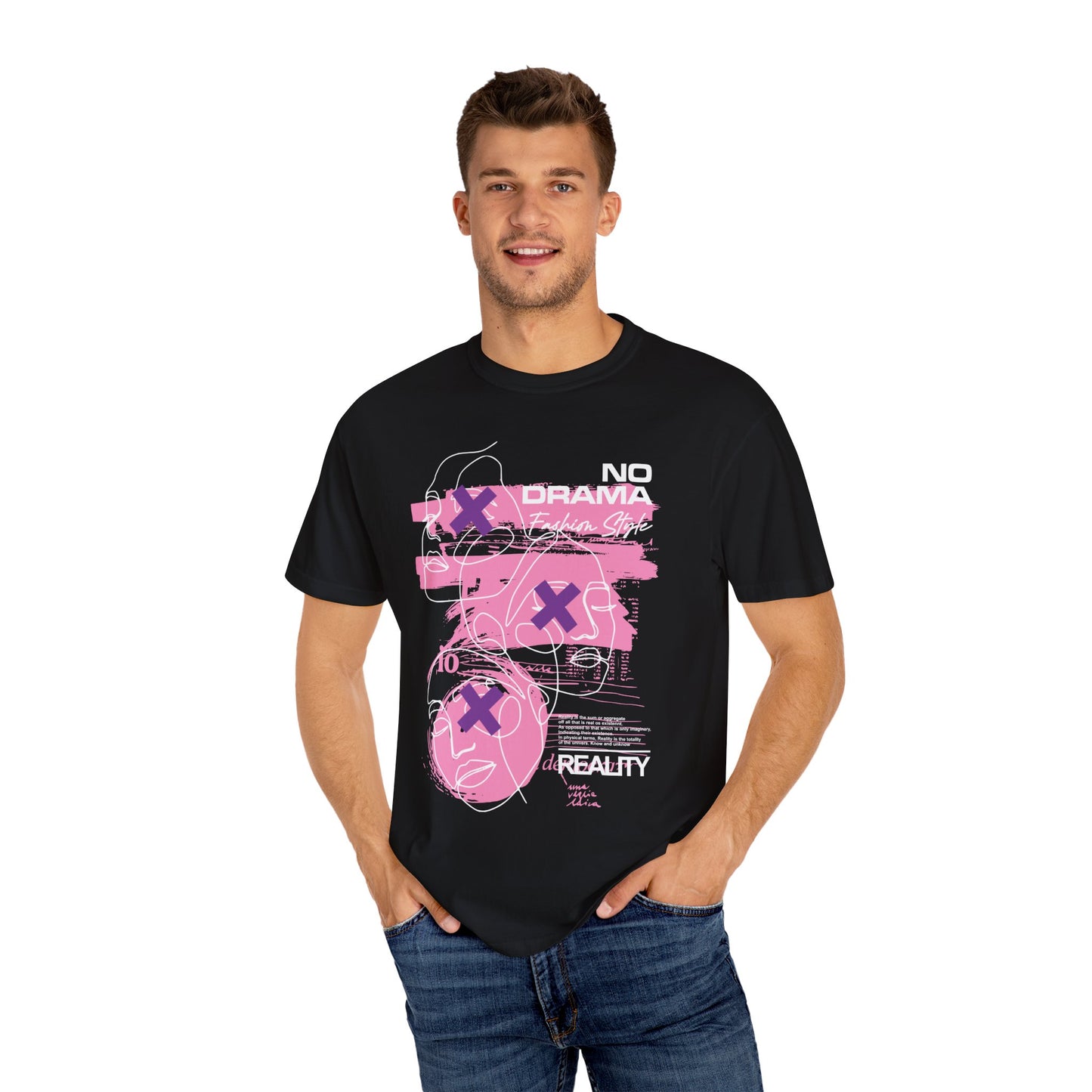 No Drama Garment-Dyed T-shirt