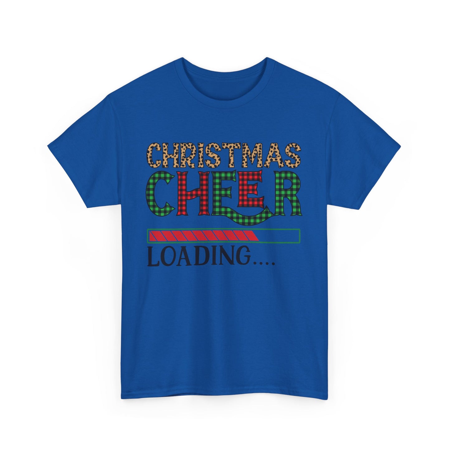 Christmas Cheer Loading Unisex Heavy Cotton Tee